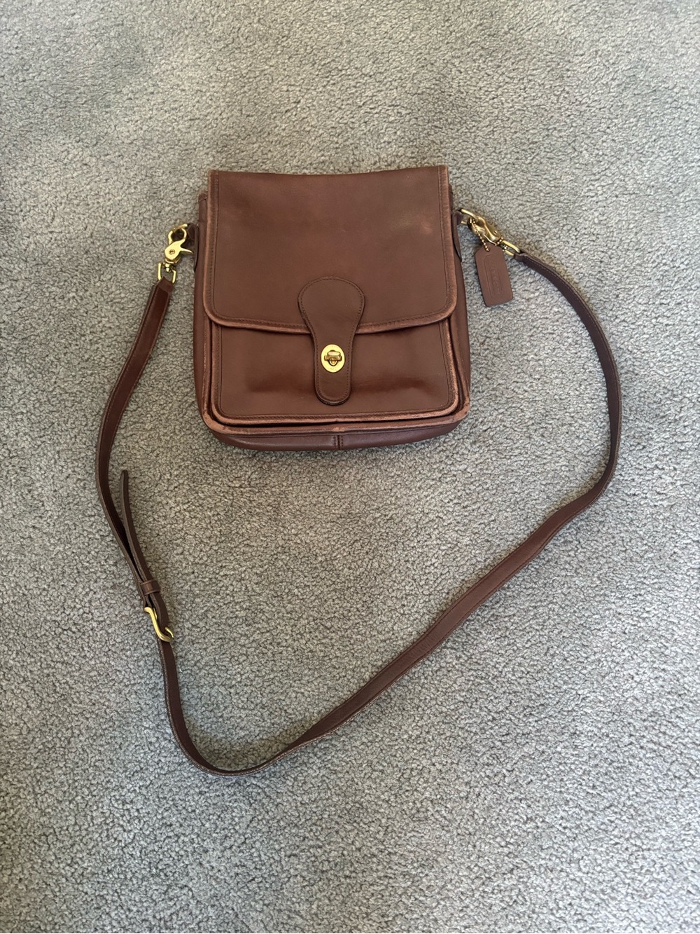 Vintage Coach Station Bag